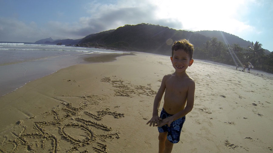 sand-writing